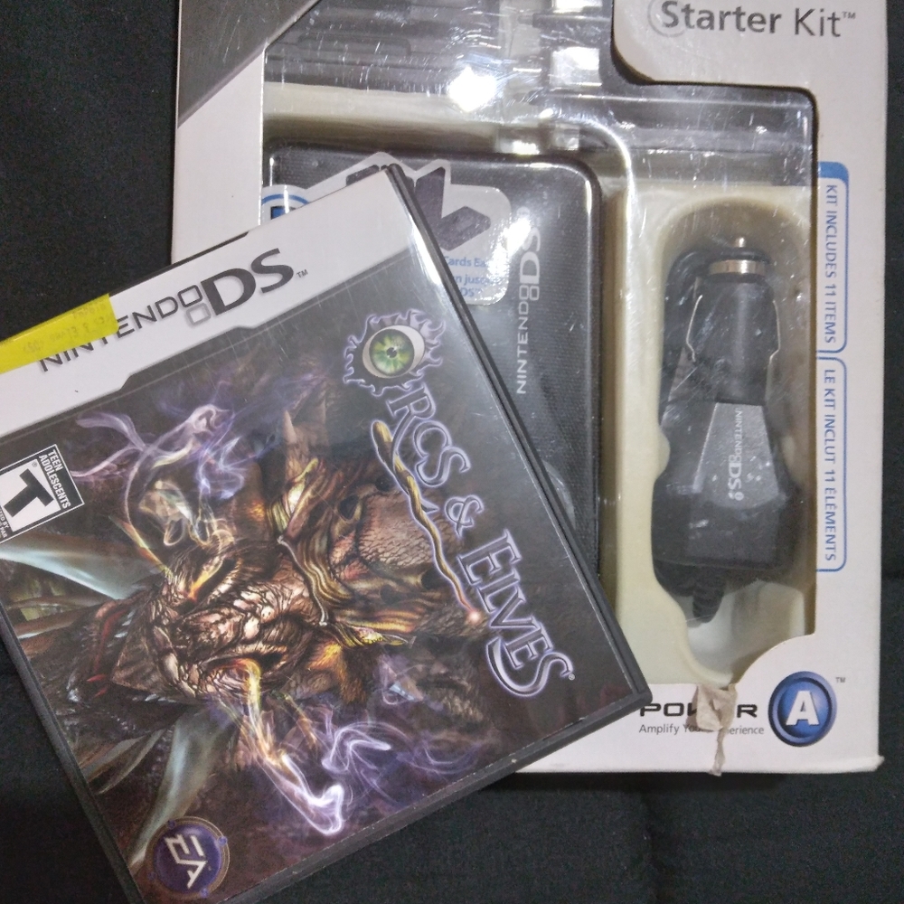 Nintendo DS starter kit and game